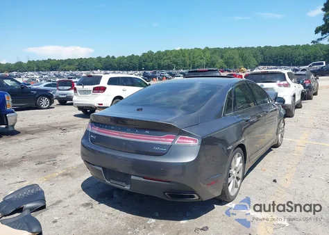 2016 Lincoln Mkz из США, поврежденный, VIN 3LN6L2G97GR608962
